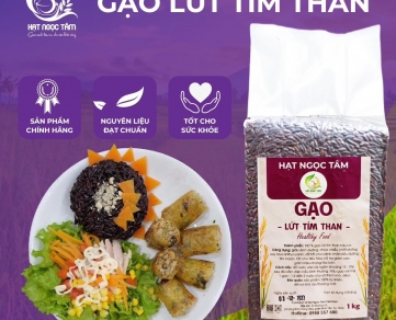 Gạo Lứt Tím Than Ngon