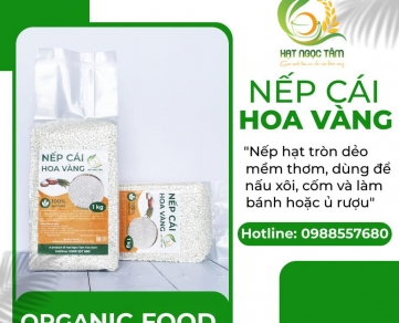 Gạo Hạt Ngọc Tâm - Gạo ngon Bình Tân