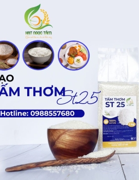 GẠO TẤM THƠM ST25 5KG