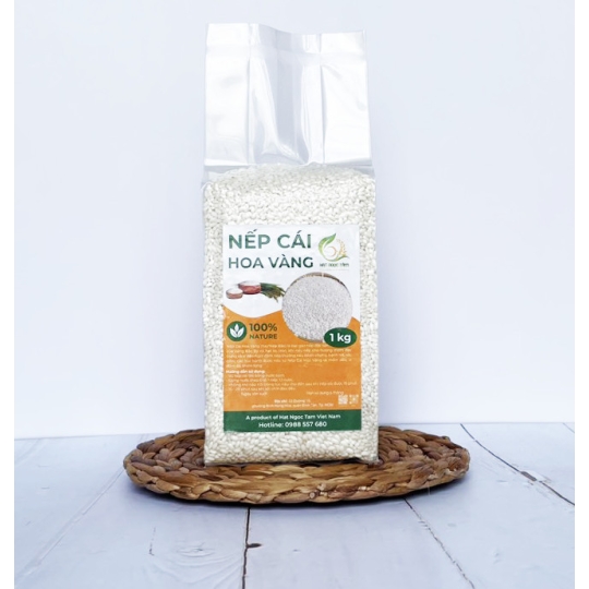GẠO NẾP CÁI HOA VÀNG 2KG