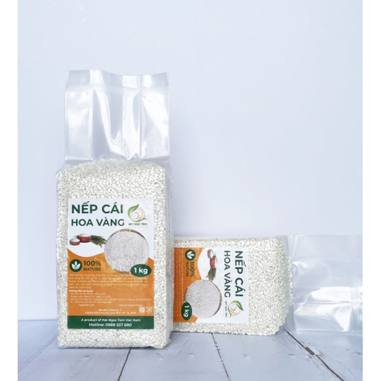 GẠO NẾP CÁI HOA VÀNG 2KG