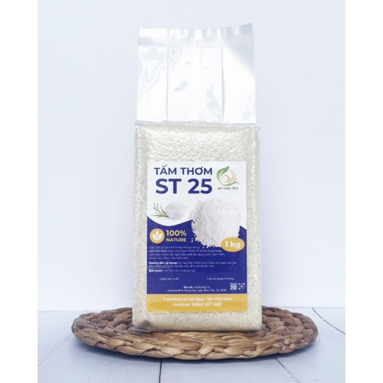 GẠO TẤM THƠM ST25 1KG