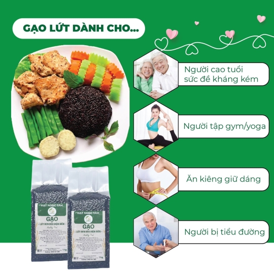 GẠO LỨT ĐEN ĐIỆN BIÊN 5KG